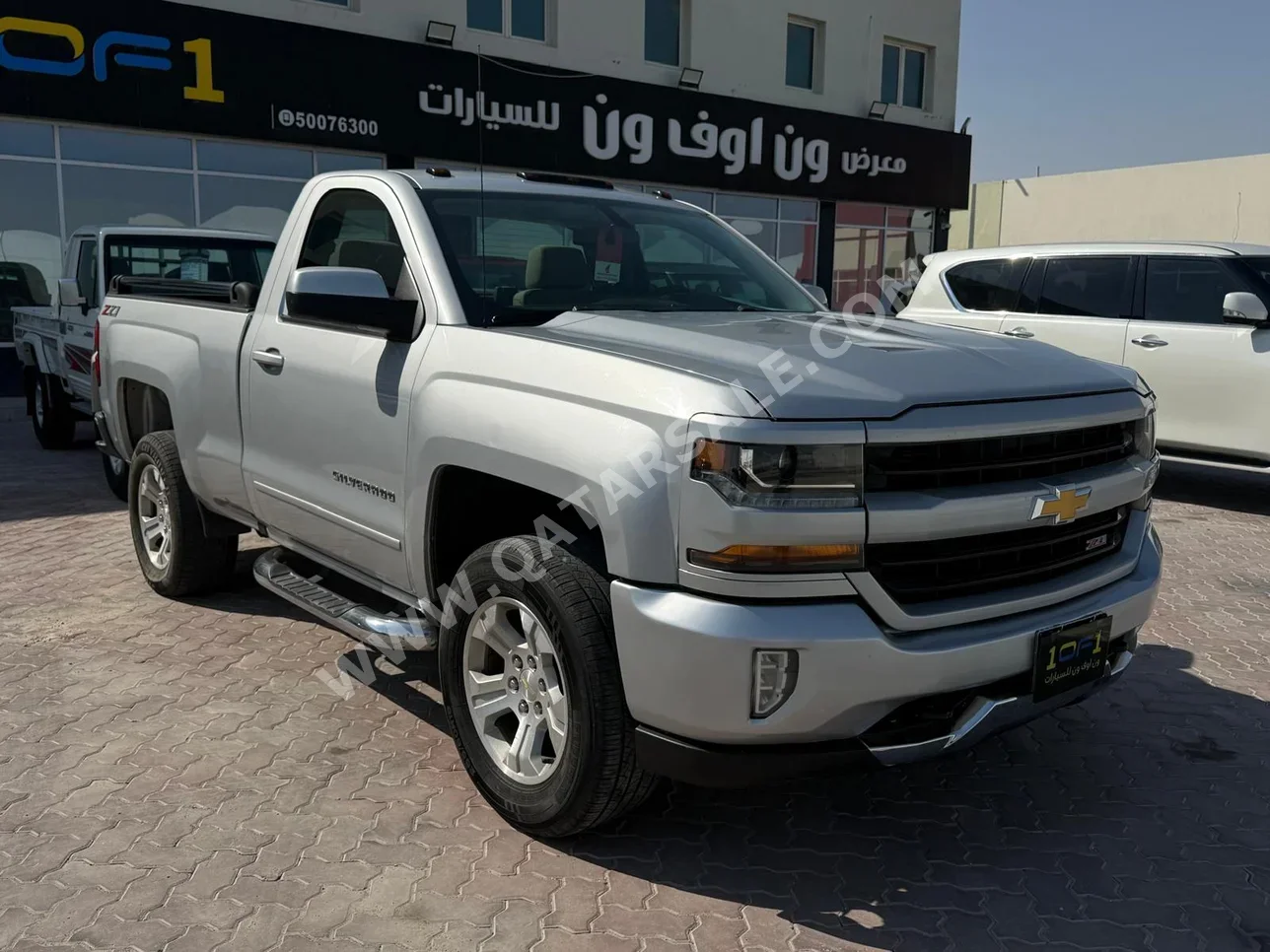 Chevrolet Silverado LT 2018 Automatic 170,000 Km 8 Cylinder Four Wheel Drive (4WD) Pick Up Silver