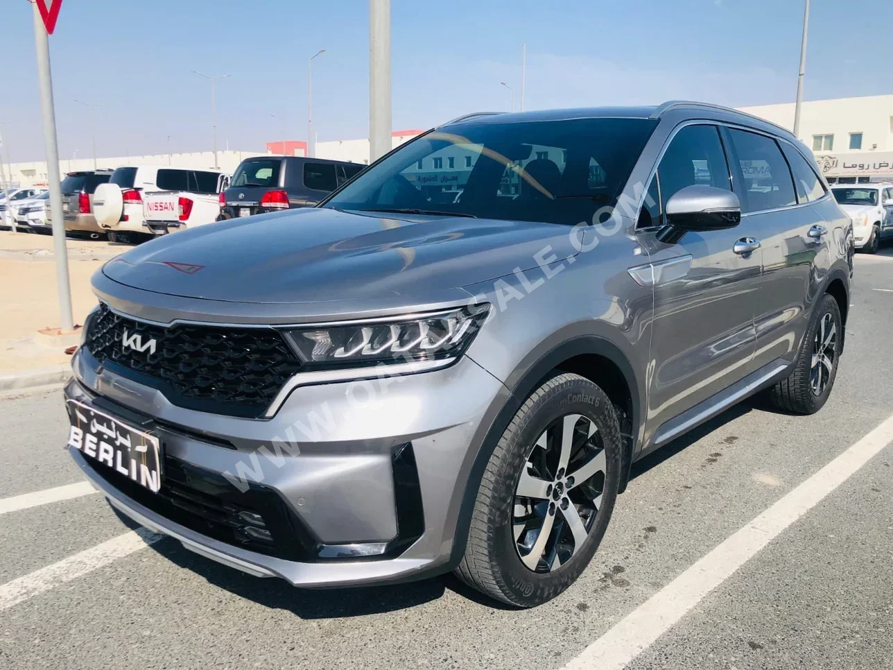 Kia  Sorento  2022  Automatic  64,000 Km  6 Cylinder  Four Wheel Drive (4WD)  SUV  Silver  With Warranty