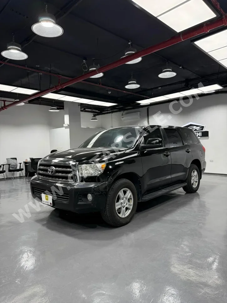 تويوتا سكويا اس ار 5 2012 اوتوماتيك 248,000 كم 8 سلندر دفع رباعي اس يو في أسود