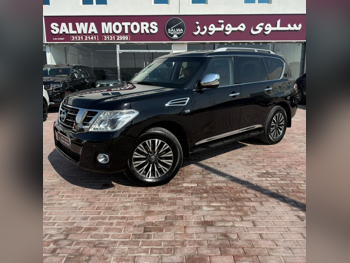Nissan  Patrol  Platinum  2015  Automatic  188,000 Km  8 Cylinder  Four Wheel Drive (4WD)  SUV  Black