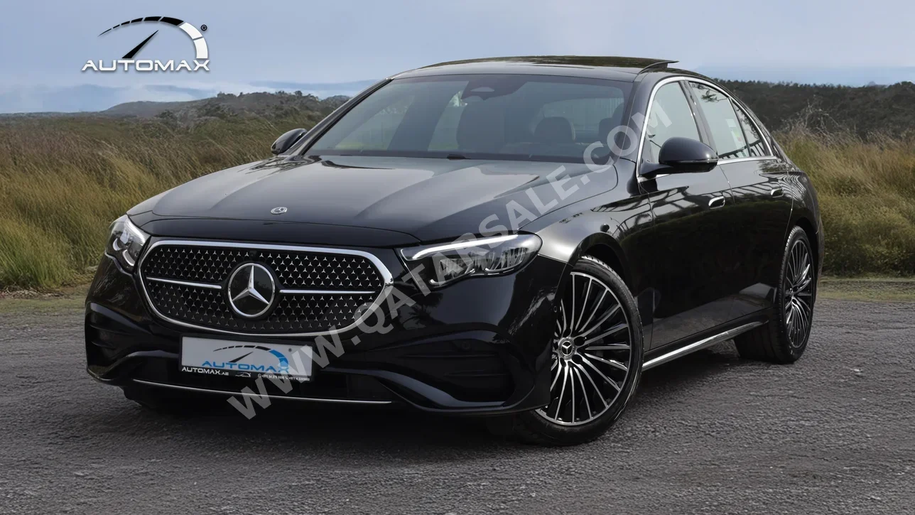 مرسيدس - بنز  اي - كلاس  200 AMG  2026  اوتوماتيك  0 كم  4 سلندر  دفع خلفي  سيدان  أسود  تحت الضمان