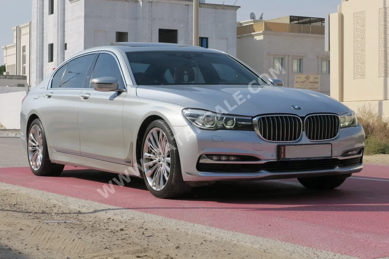 BMW  7-Series  730 Li  2018  Automatic  165,000 Km  4 Cylinder  Rear Wheel Drive (RWD)  Sedan  Silver