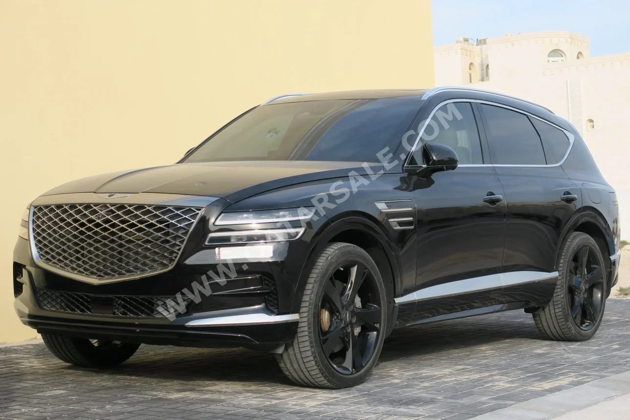 Genesis  GV 80  2022  Automatic  35,000 Km  6 Cylinder  All Wheel Drive (AWD)  SUV  Black  With Warranty