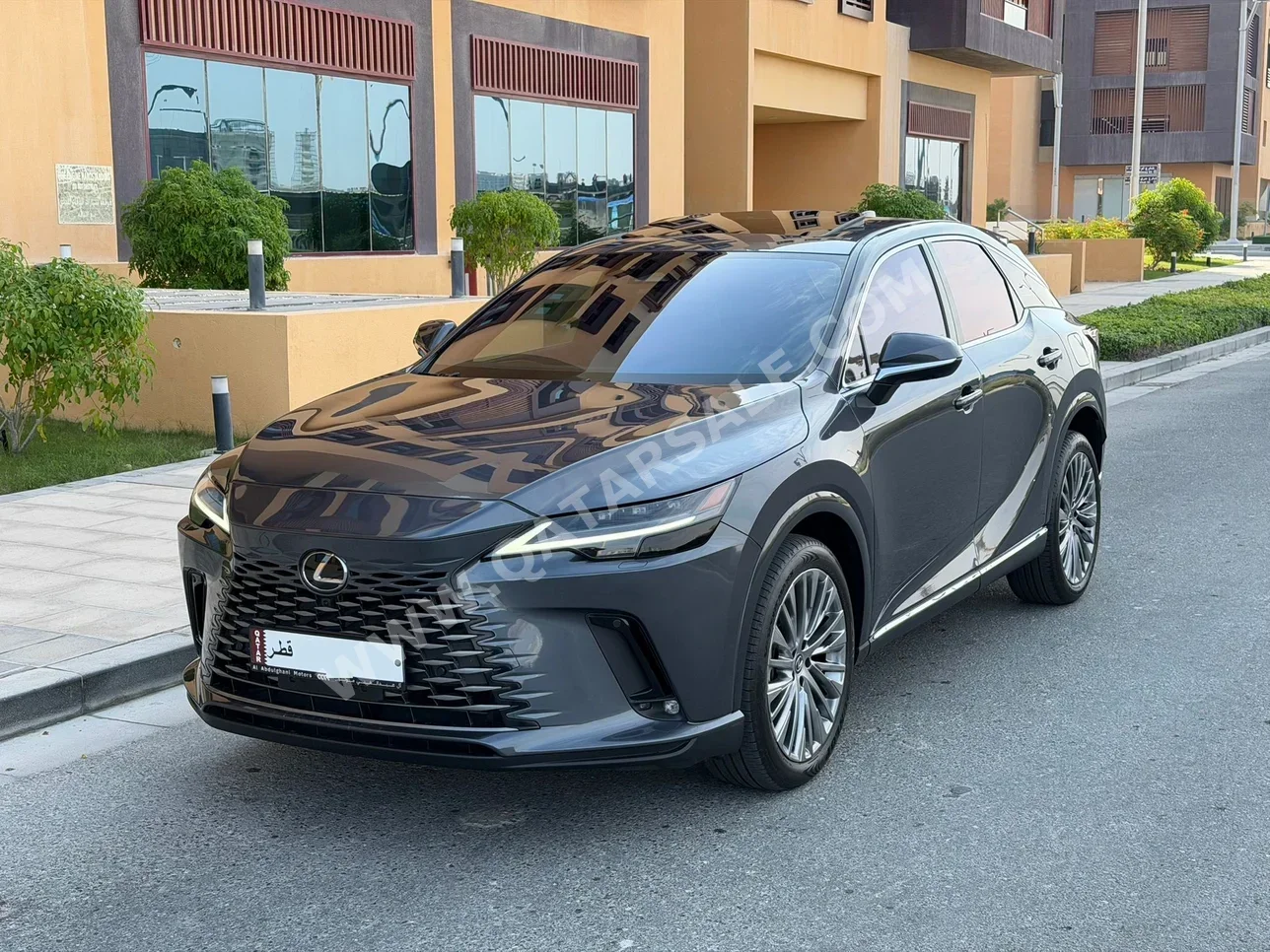 لكزس  ار اكس  350  2025  اوتوماتيك  2,900 كم  6 سلندر  دفع رباعي  اس يو في  رمادي  تحت الضمان