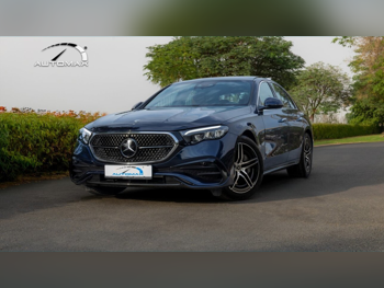 Mercedes-Benz  E-Class  200 AMG  2026  Automatic  0 Km  4 Cylinder  Rear Wheel Drive (RWD)  Sedan  Indigo  With Warranty