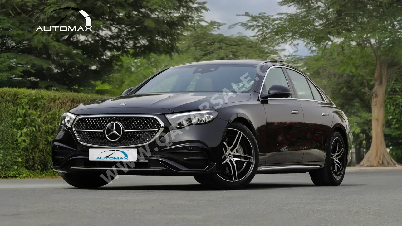 مرسيدس - بنز  اي - كلاس  200 AMG  2026  اوتوماتيك  0 كم  4 سلندر  دفع خلفي  سيدان  أسود  تحت الضمان