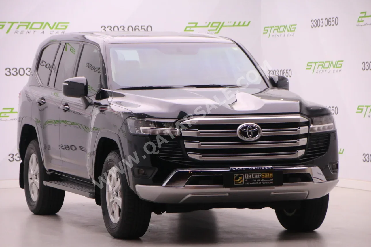 تويوتا لاند كروزر جي اكس ار توين توربو 2022 اوتوماتيك 92,000 كم 6 سلندر دفع رباعي اس يو في أسود