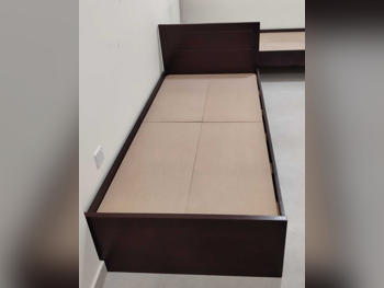 Beds - Lifestyle  - Single  - Brown  - Mattress Included