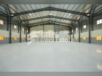 Warehouses & Stores - Al Wakrah  - Barkit Al Awamer  -Area Size: 1500 Square Meter