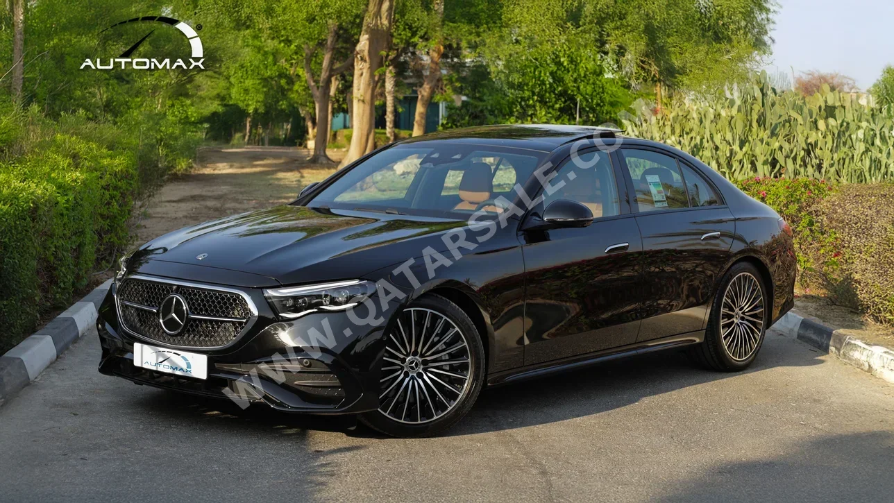 مرسيدس - بنز  اي - كلاس  300 AMG  2026  اوتوماتيك  0 كم  4 سلندر  دفع خلفي  سيدان  أسود  تحت الضمان