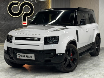 Land Rover  Defender  110  2023  Automatic  55,000 Km  6 Cylinder  Four Wheel Drive (4WD)  SUV  White  With Warranty