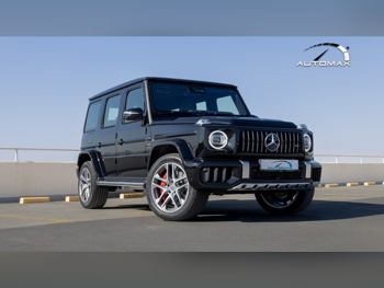 Mercedes-Benz  G-Class  63 AMG  2025  Automatic  0 Km  8 Cylinder  Four Wheel Drive (4WD)  SUV  Black  With Warranty