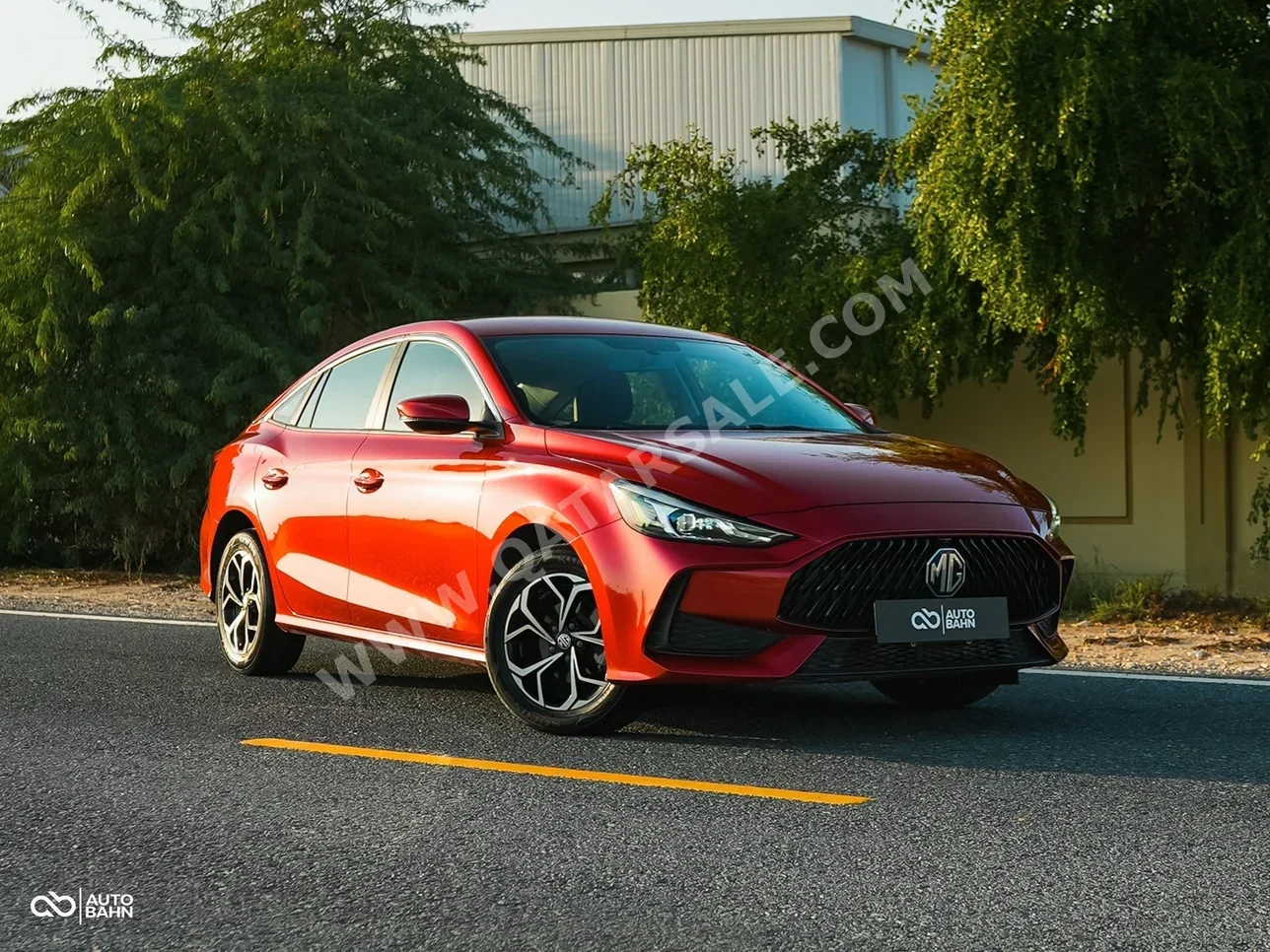 ام جي  جي تي  2023  اوتوماتيك  6,000 كم  4 سلندر  سحب امامي  سيدان  أحمر  تحت الضمان