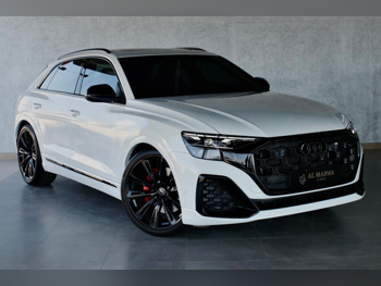 Audi  SQ8  2024  Automatic  8,000 Km  8 Cylinder  Four Wheel Drive (4WD)  SUV  White  With Warranty
