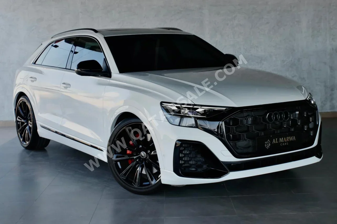 اودي  اس كيو 8  2024  اوتوماتيك  8,000 كم  8 سلندر  دفع رباعي  اس يو في  أبيض  تحت الضمان
