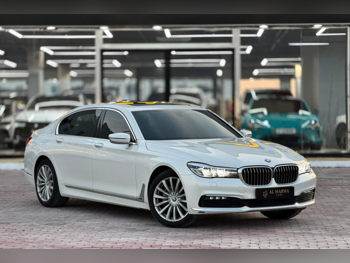 BMW  7-Series  730 Li  2019  Automatic  69,000 Km  4 Cylinder  Rear Wheel Drive (RWD)  Sedan  White