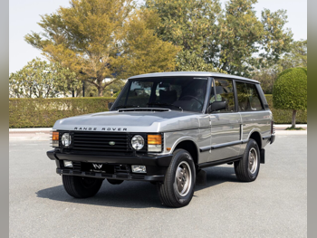 Land Rover  Range Rover  Vogue  1989  Automatic  3,000 Km  8 Cylinder  Four Wheel Drive (4WD)  Classic  Silver