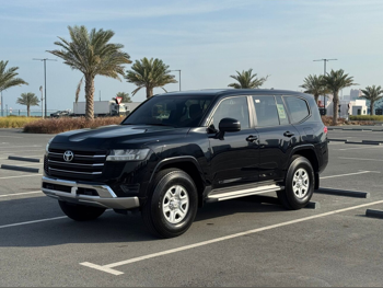 Toyota  Land Cruiser  GX  2024  Automatic  49,000 Km  6 Cylinder  Four Wheel Drive (4WD)  SUV  Black  With Warranty