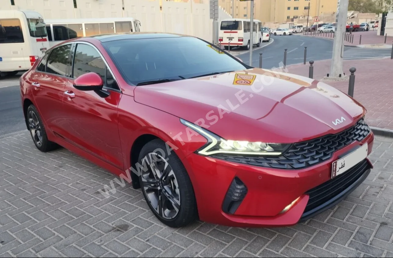 Kia  K5  2023  Automatic  35,500 Km  4 Cylinder  Front Wheel Drive (FWD)  Sedan  Red  With Warranty
