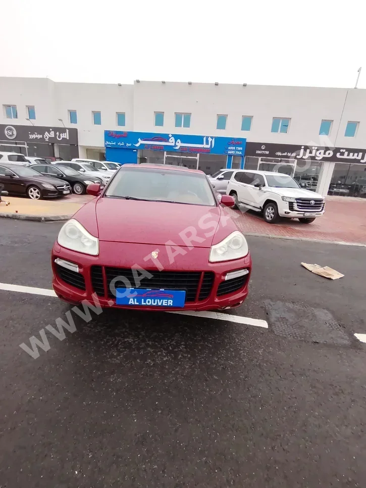 بورش  كيان  جي تي اس  2009  اوتوماتيك  200,000 كم  8 سلندر  دفع رباعي  اس يو في  أحمر