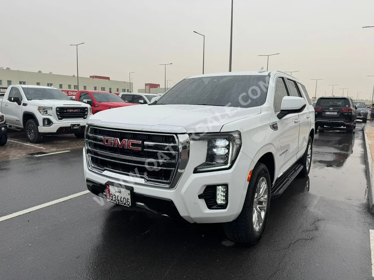 جي ام سي  يوكون  اس ال تي  2023  اوتوماتيك  36,000 كم  8 سلندر  دفع رباعي  اس يو في  أبيض