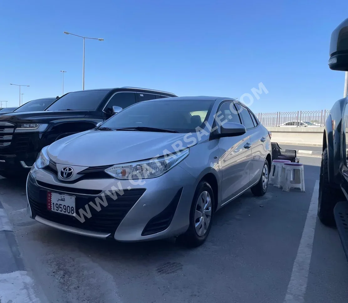 Toyota  Yaris  2019  Automatic  222,000 Km  4 Cylinder  Front Wheel Drive (FWD)  Sedan  Silver