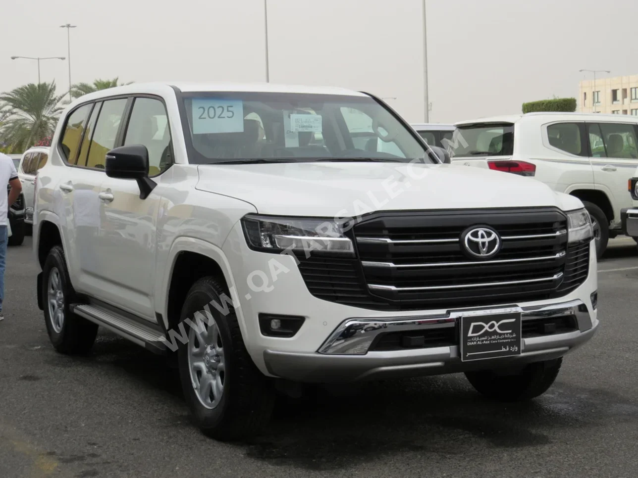 تويوتا  لاند كروزر  جي اكس  2025  اوتوماتيك  0 كم  6 سلندر  دفع رباعي  اس يو في  أبيض  تحت الضمان