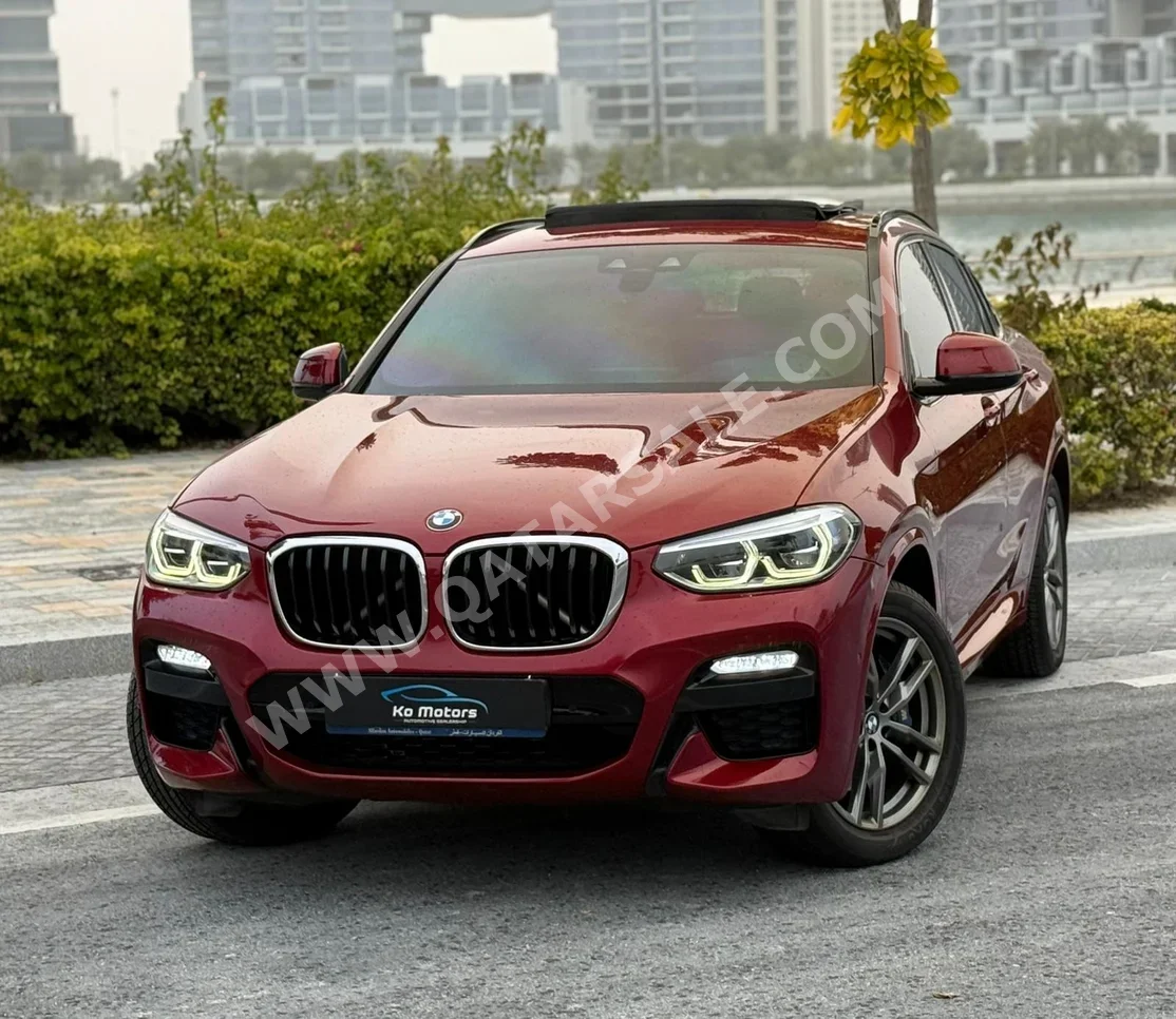 BMW  X-Series  X4  2019  Automatic  69,800 Km  4 Cylinder  Four Wheel Drive (4WD)  SUV  Red