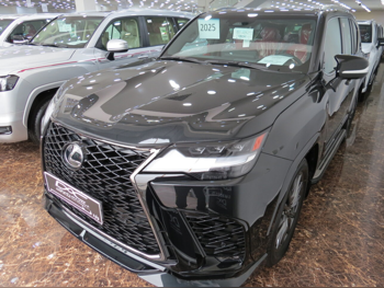 لكزس  ال اكس  600 اف سبورت  2025  اوتوماتيك  0 كم  6 سلندر  دفع رباعي  اس يو في  أسود  تحت الضمان