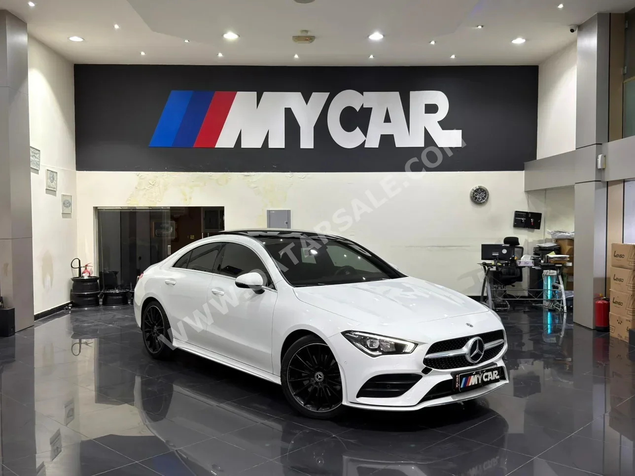 مرسيدس - بنز  سي ال ايه  250 اي ام جي  2021  اوتوماتيك  50,000 كم  4 سلندر  دفع خلفي  سيدان  أبيض