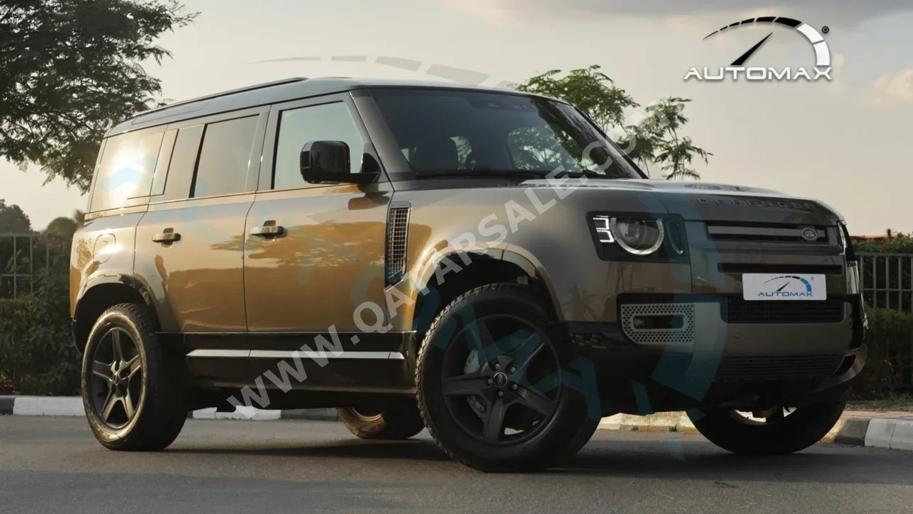 لاند روفر  ديفيندر  110 اكس داينمك اس اي  2025  اوتوماتيك  0 كم  4 سلندر  دفع كلي مستمر  اس يو في  ذهبي  تحت الضمان