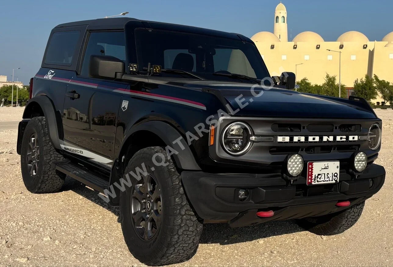 Ford  Bronco  Big Bend  2021  Automatic  80,000 Km  4 Cylinder  Four Wheel Drive (4WD)  SUV  Black  With Warranty