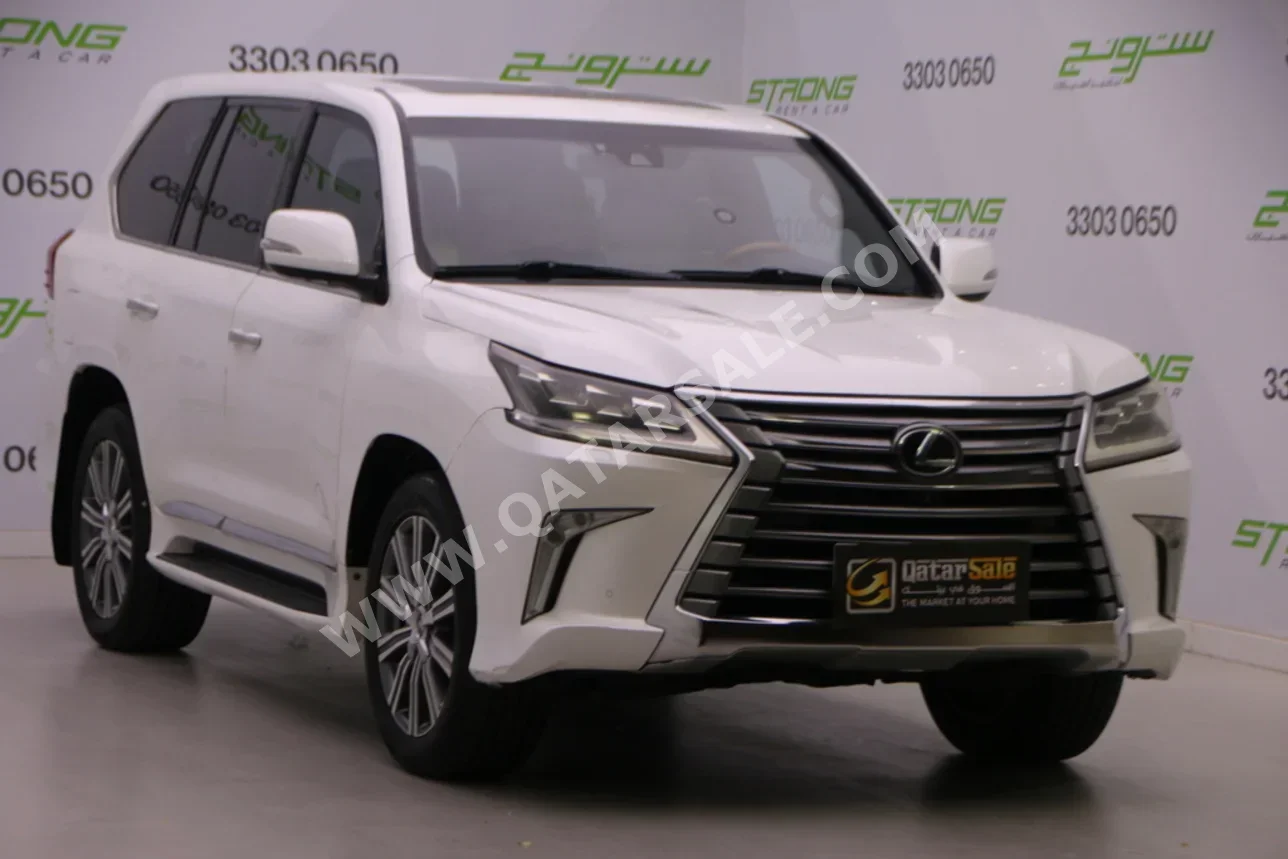 لكزس  ال اكس  570  2016  اوتوماتيك  402,000 كم  8 سلندر  دفع رباعي  اس يو في  أبيض