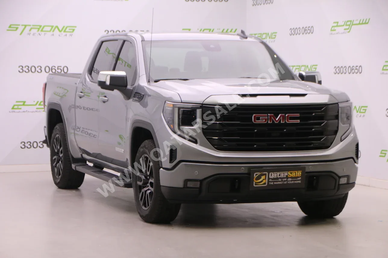 جي ام سي  سييرا  اليفيشن  2024  اوتوماتيك  13,000 كم  8 سلندر  دفع رباعي  بيكب  رمادي  تحت الضمان