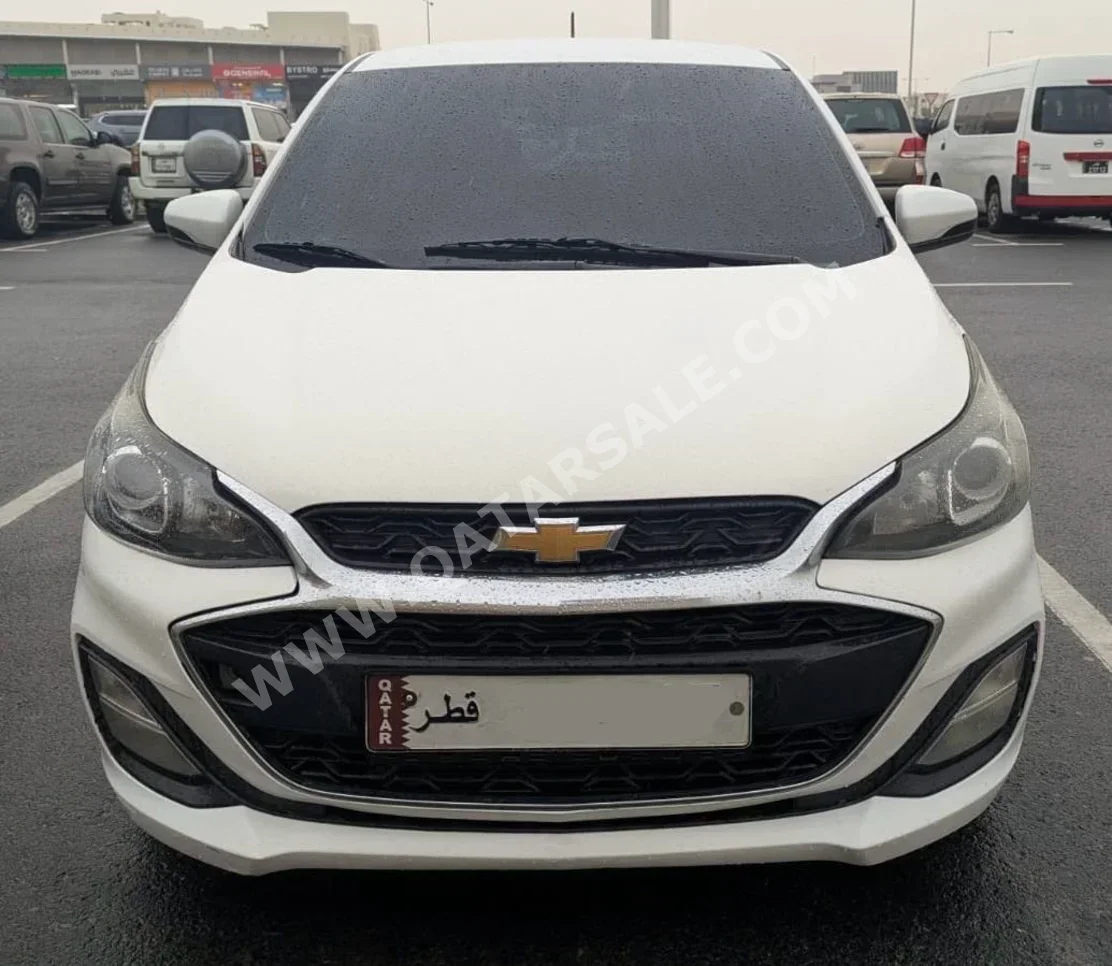Chevrolet  Spark  2020  Automatic  115,000 Km  4 Cylinder  Front Wheel Drive (FWD)  Hatchback  White