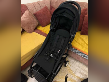 عربات الأطفال بيبي زين  عربة فردية  أسود  25 كغ