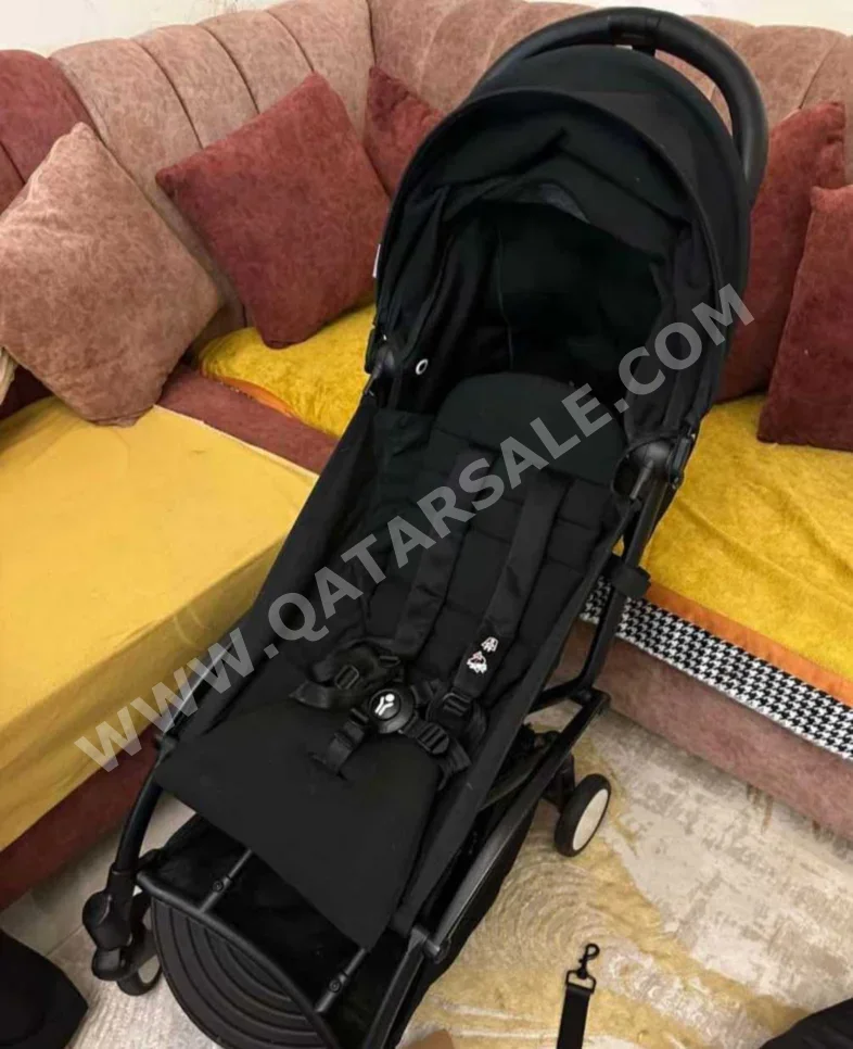 عربات الأطفال بيبي زين  عربة فردية  أسود  25 كغ