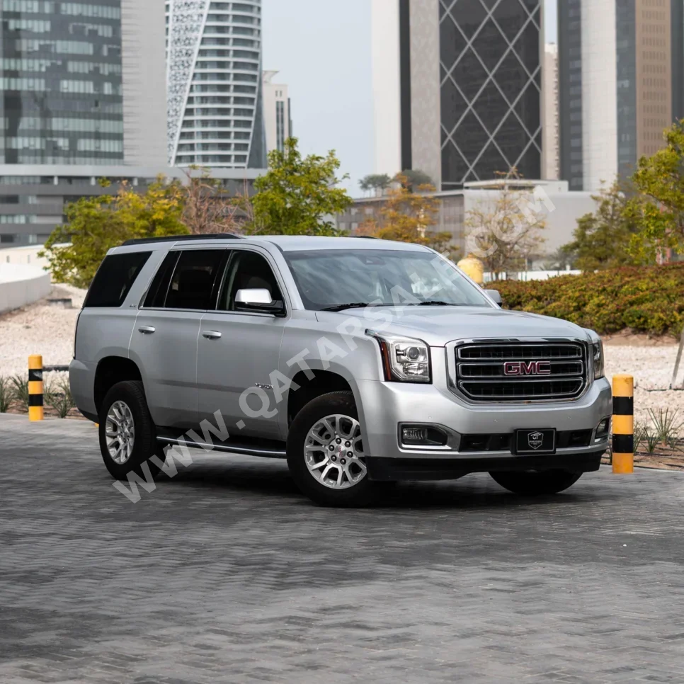 GMC  Yukon  SLE  2017  Automatic  185,000 Km  8 Cylinder  All Wheel Drive (AWD)  SUV  Silver  With Warranty