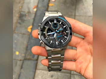 ساعات - كاسيو  - ساعات ميكانيكية  - أسود  - ساعات رجالي