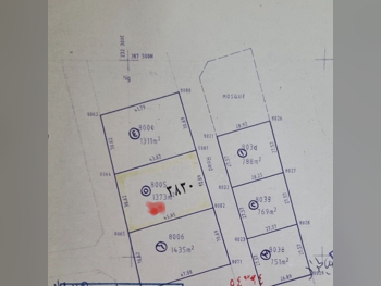 Lands For Sale  in Doha  - Nuaija  -Area Size 1,373 Square Meter
