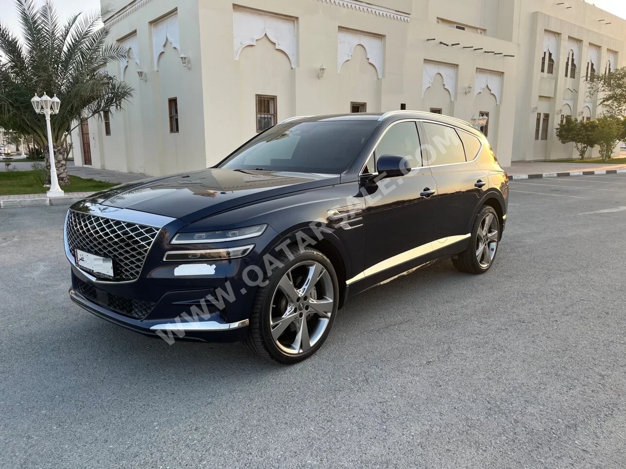 جينيسيس  جي في 80  2021  اوتوماتيك  45,000 كم  6 سلندر  دفع كلي مستمر  اس يو في  ازرق