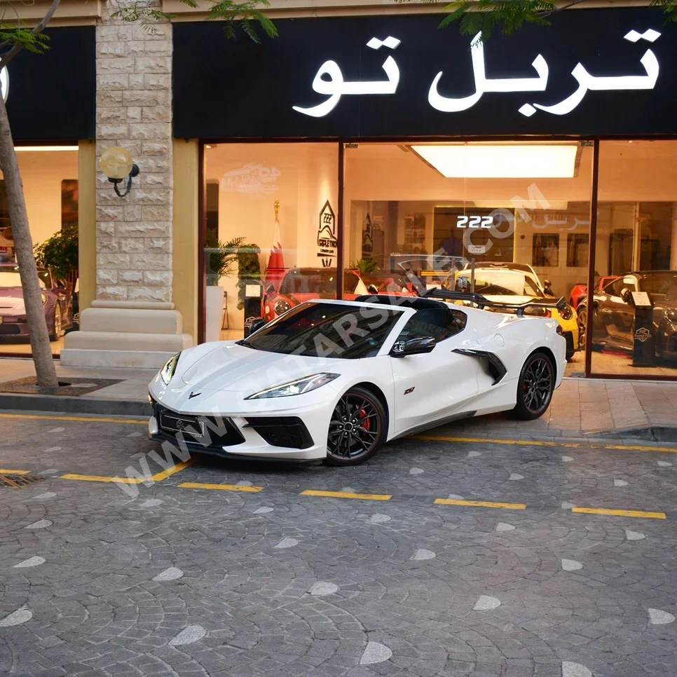 شفروليه  كورفيت  سي 8 70 يونيفرسيري اديشن  2023  اوتوماتيك  33,430 كم  8 سلندر  دفع رباعي  كوبيه \ سبورت  أبيض  تحت الضمان