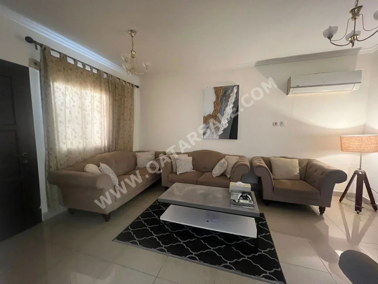 Sofas, Couches & Chairs Sofa Set  - Microfiber / Microsuede  - Brown