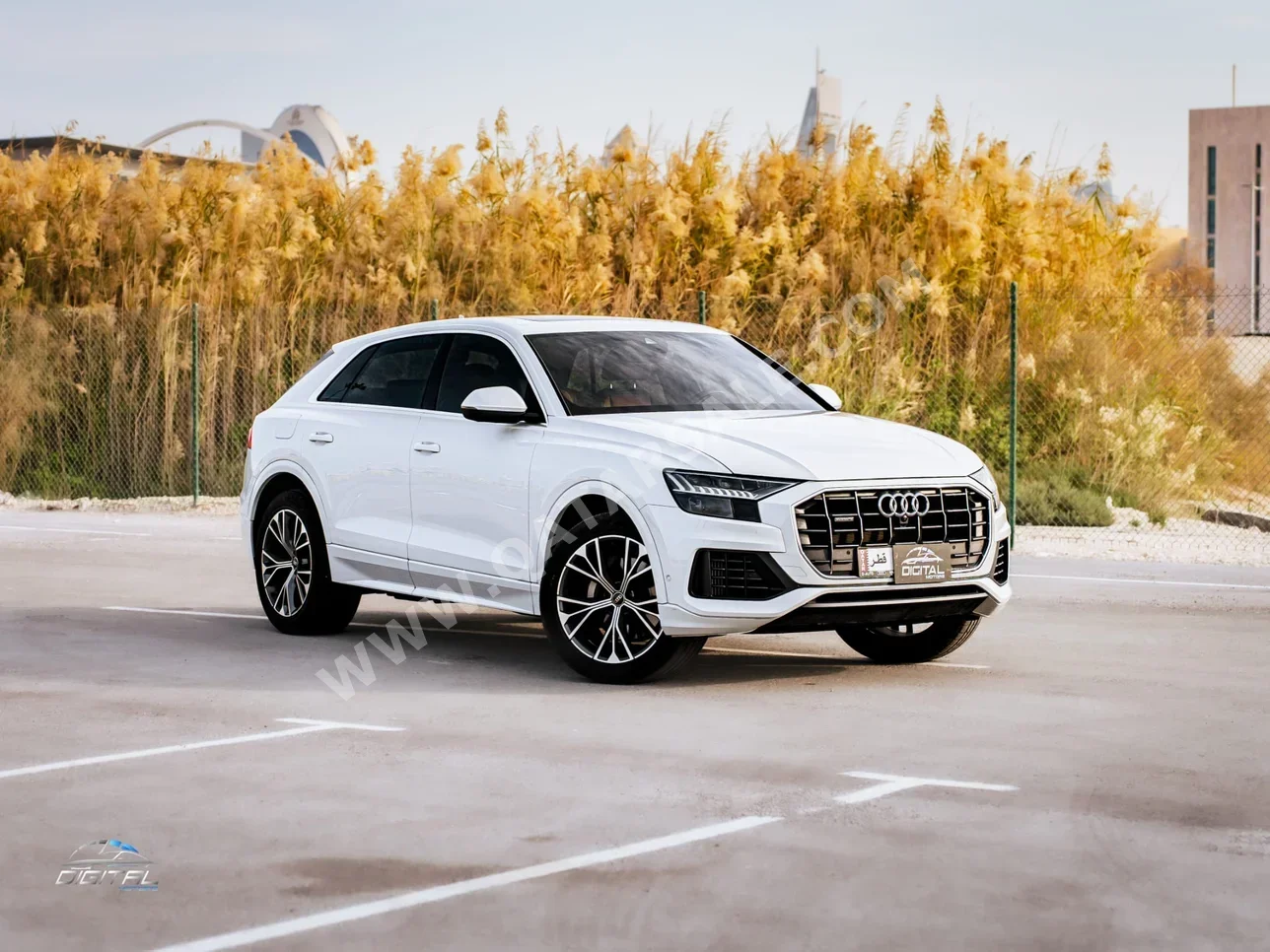 Audi  Q8  TFSI Quattro  2023  Automatic  24,700 Km  6 Cylinder  Four Wheel Drive (4WD)  SUV  White