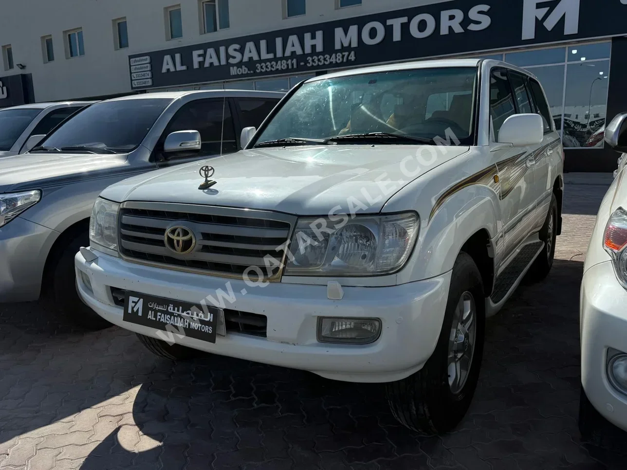 Toyota  Land Cruiser  VXR  2007  Automatic  568,000 Km  8 Cylinder  Four Wheel Drive (4WD)  SUV  White