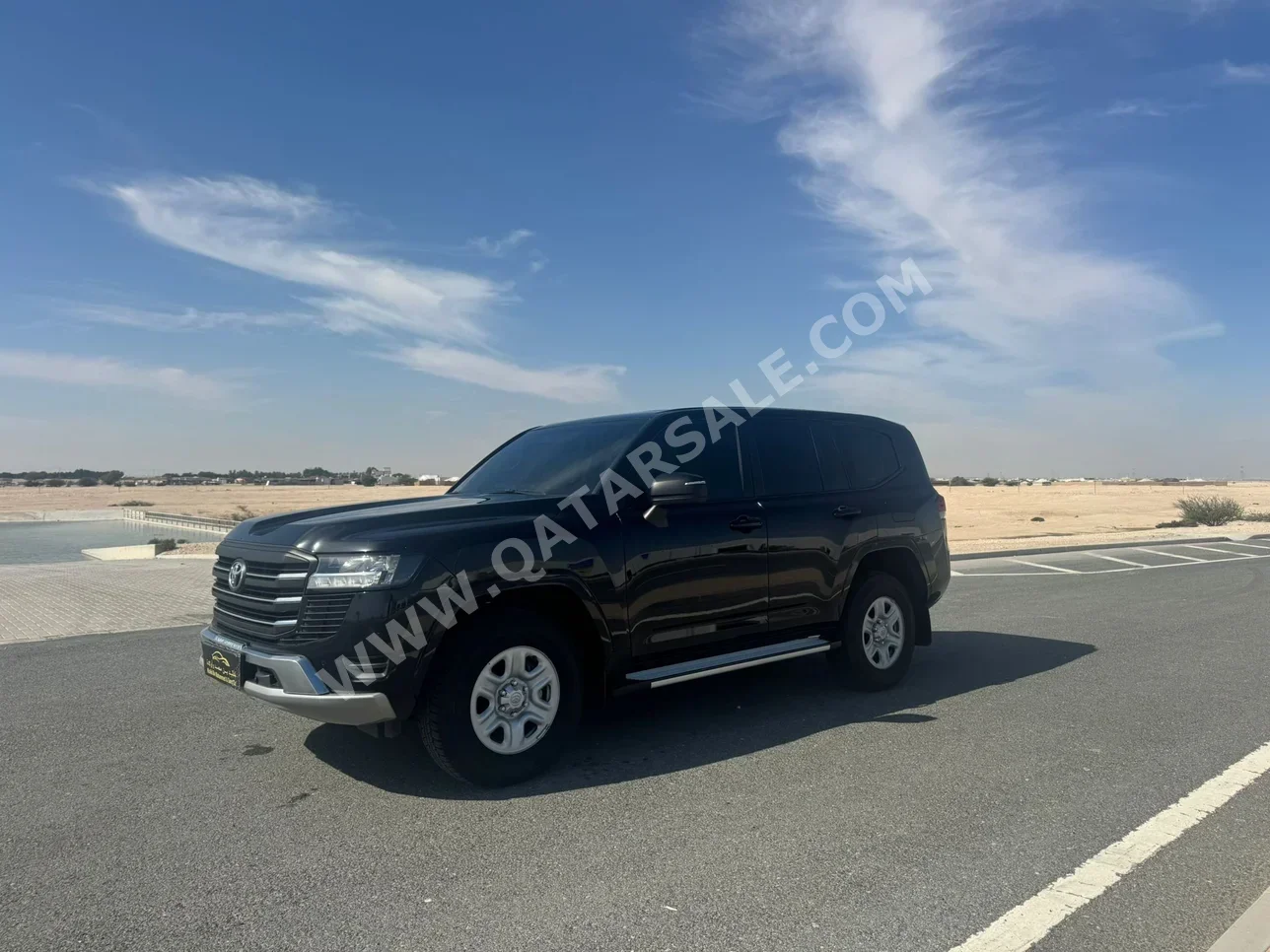 Toyota  Land Cruiser  GX  2024  Automatic  61,000 Km  6 Cylinder  Four Wheel Drive (4WD)  SUV  Black  With Warranty