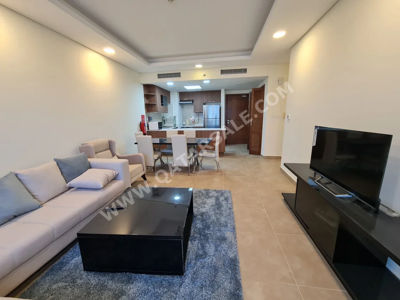 2 غرف نوم  شقة  للبيع  في لوسيل -  الإركية  مفروشة بالكامل