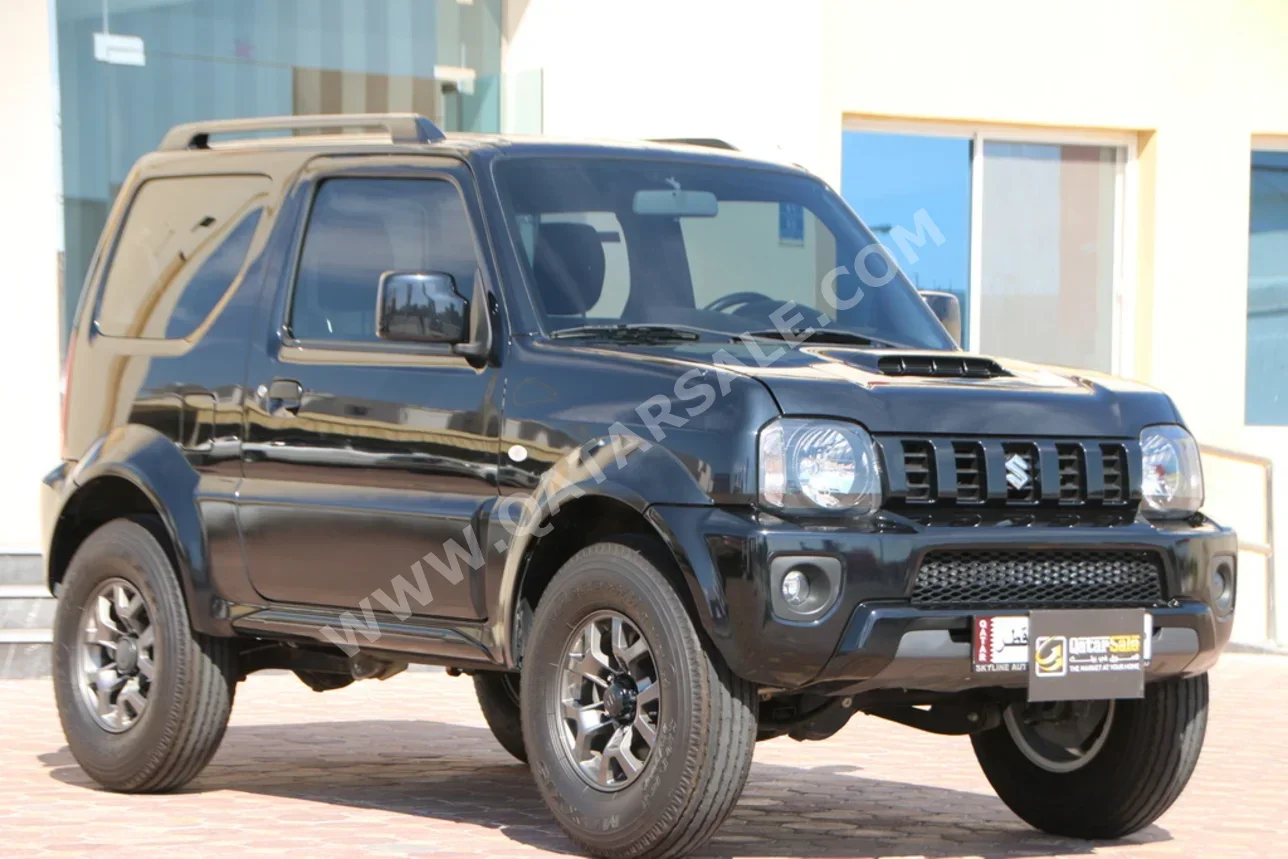 سوزوكي  جمني  2018  عادي  8,000 كم  4 سلندر  دفع رباعي  اس يو في  أسود