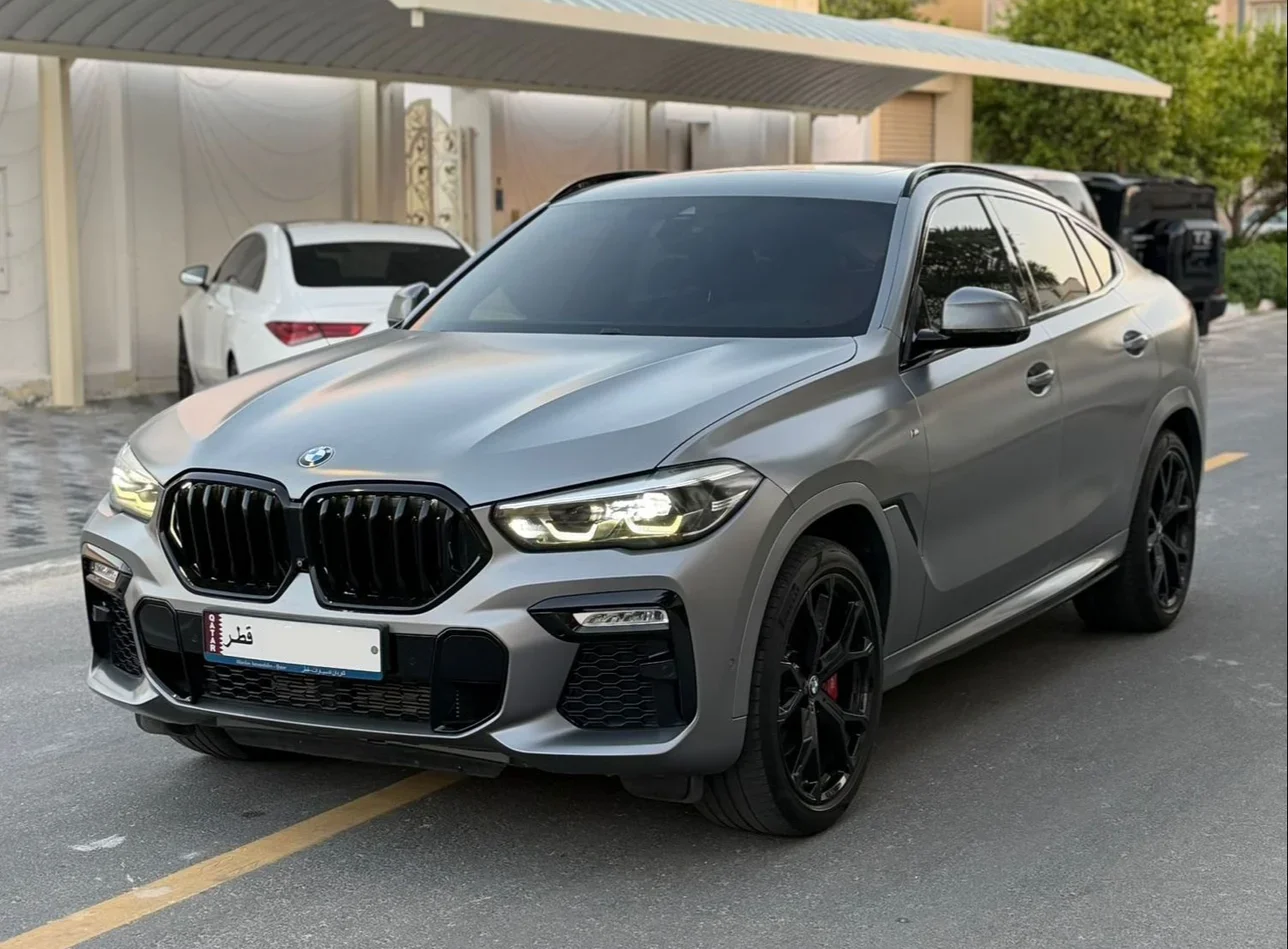 BMW  X-Series  X6 M40i  2021  Automatic  124,000 Km  6 Cylinder  Four Wheel Drive (4WD)  SUV  Gray  With Warranty