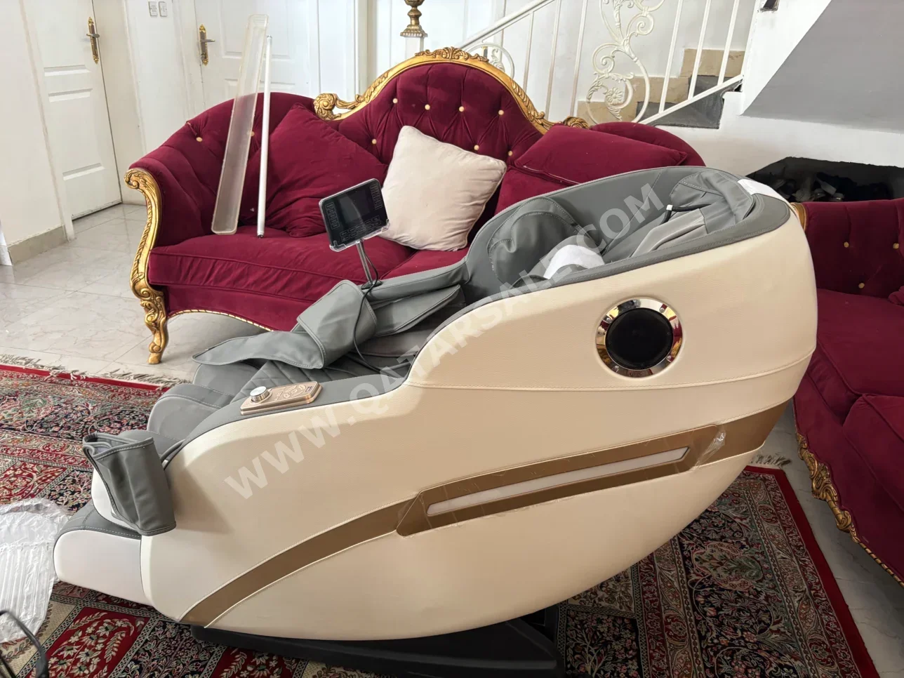 Massage Chair Leercon  White  All Body  4D